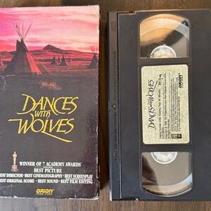 Dances with Wolves VHS Tape